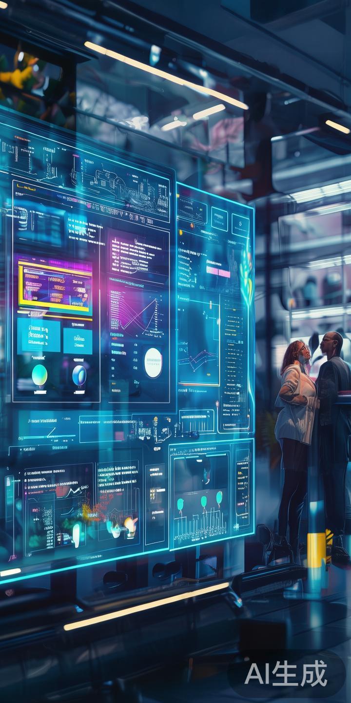 数字化转型的重点还在于优化内部管理。例如，应用企业